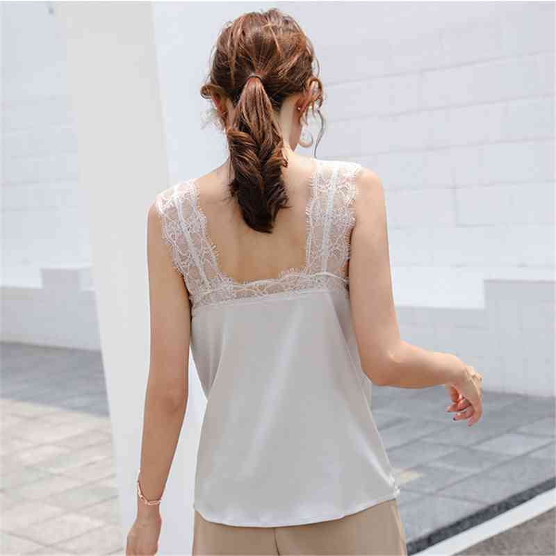 Women Crop Top Plus Size Cotton Black Tank Elegant Sexy Party Vest V Neck Halter Camis Female Casual s for Girl 210428