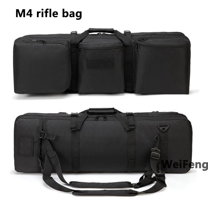Pouches with Shoulder Strap Hunting 85CM Dual Rifle Gun Bag for M4 Rifle Backpack Gun Case Tactical Outdoor Magzine, Cp
Pouches with Shoulder Strap Hunting 85CM Dual Rifle Gun Bag for M4 Rifle Backpack Gun Case Tactical Outdoor Magzine, Cp