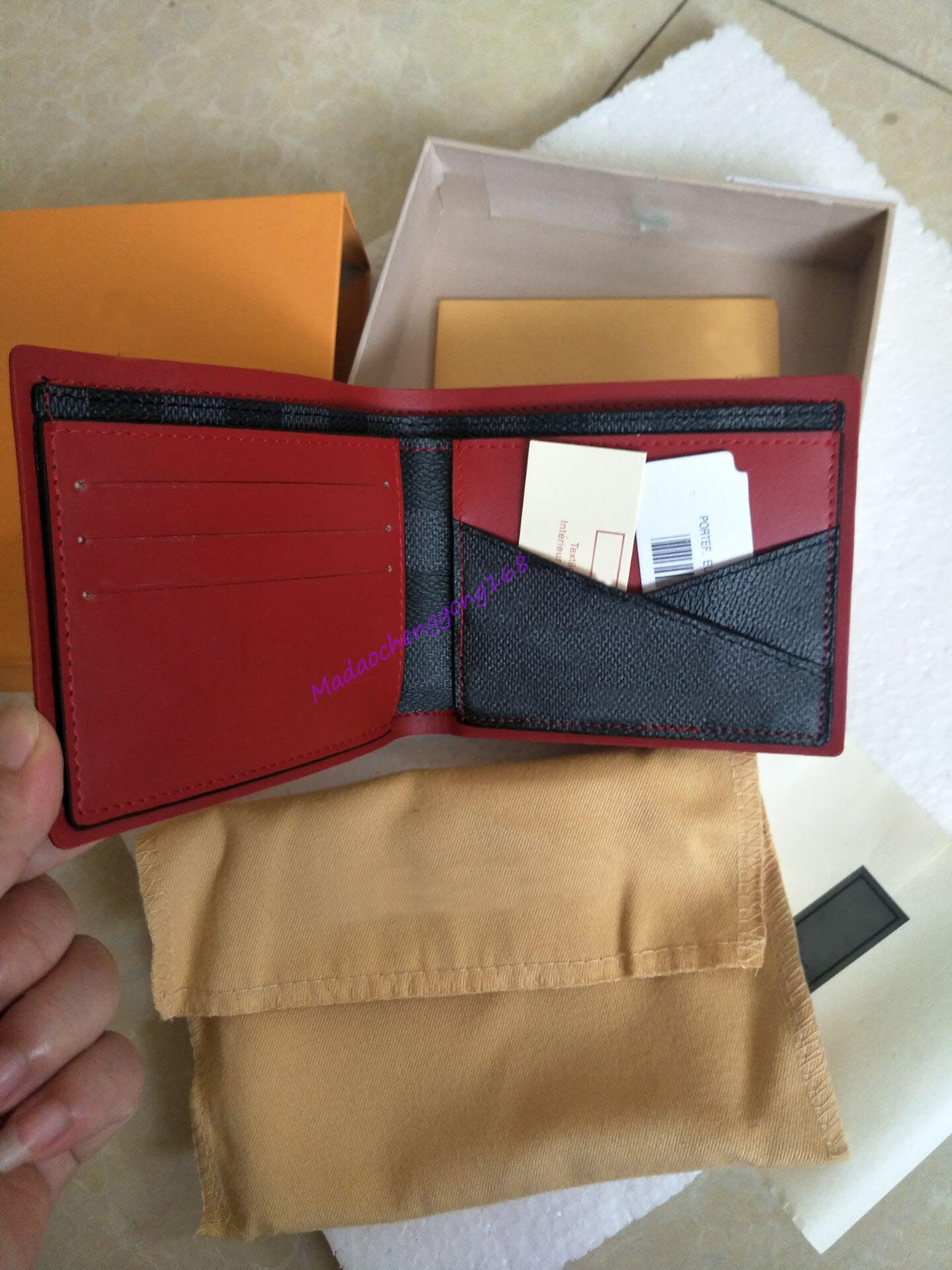 men and women credit card holder wallet Good quality Passport Cover ID Business Travel wallets for Men Black Check Purse Case Patchwork money bags handbag with box, Only dust bag
men and women credit card holder wallet Good quality Passport Cover ID Business Travel wallets for Men Black Check Purse Case Patchwork money bags handbag with box, Only dust bag