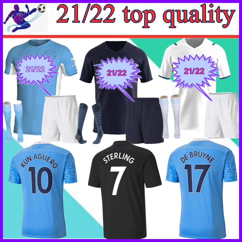 20 21 22 manchester soccer jersey city 2021 2022 STERLING DE BRUYNE KUN AGUERO football shirts men kids kit shorts socks, Black;yellow
20 21 22 manchester soccer jersey city 2021 2022 STERLING DE BRUYNE KUN AGUERO football shirts men kids kit shorts socks, Black;yellow