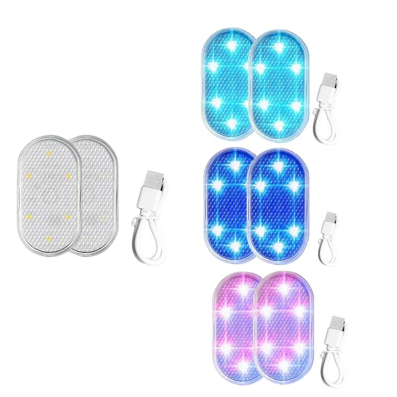 Interior&External Lights 2Pcs USB Charging Car Indoor Atmosphere Light Lighting Reading LED Press Sensor
Interior&External Lights 2Pcs USB Charging Car Indoor Atmosphere Light Lighting Reading LED Press Sensor