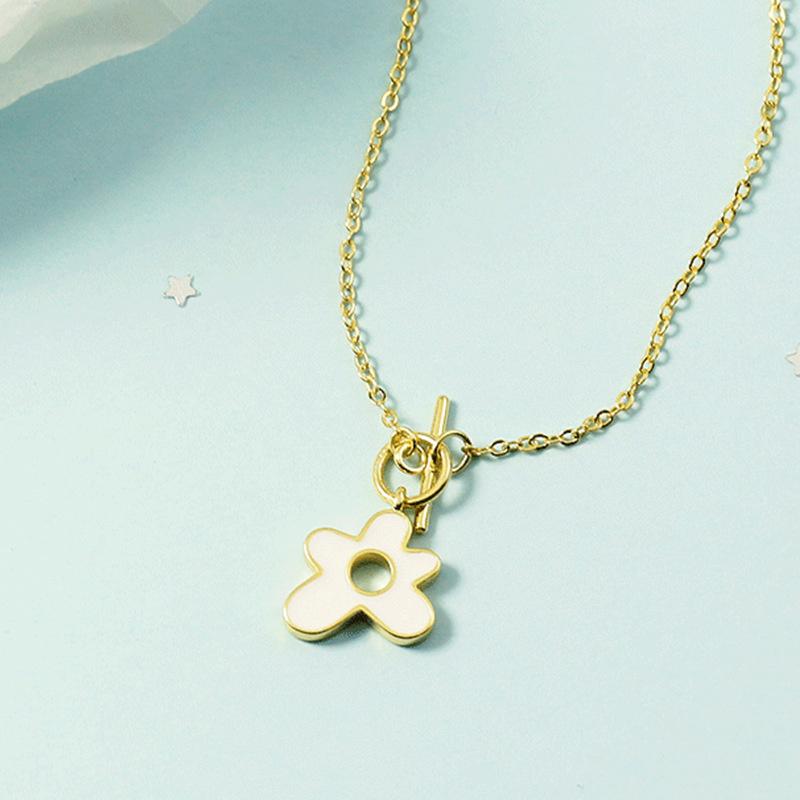 Chains 2021 Minority Design Female Little White Flower Sweater Chain Long To Buckle Fashion Versatile Clavicle For, Silver
Chains 2021 Minority Design Female Little White Flower Sweater Chain Long To Buckle Fashion Versatile Clavicle For, Silver