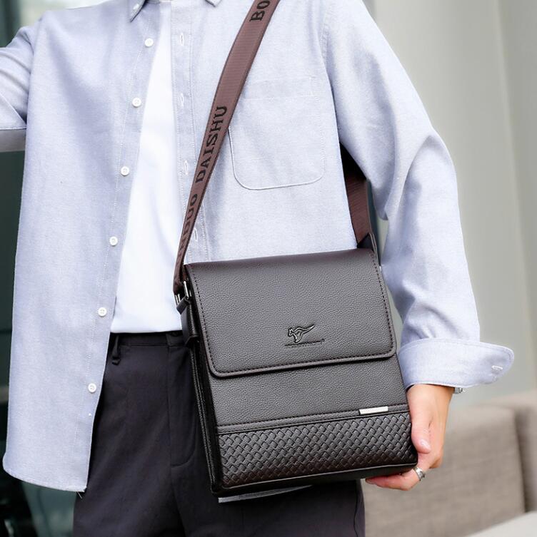 Wholesale factory mens shoulder bags simple atmosphere black leathers business handbags waterproof wear-resistant men handbag vertical leather backpack, Black-5864
Wholesale factory mens shoulder bags simple atmosphere black leathers business handbags waterproof wear-resistant men handbag vertical leather backpack, Black-5864