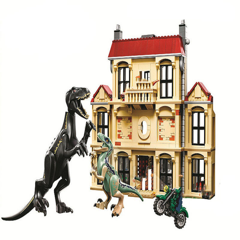 New Jurassic Park World Dinosaur Tyrannosaurus Rex T. Rex Building Block Bricks Toy for Children Christmas Gifts 103
New Jurassic Park World Dinosaur Tyrannosaurus Rex T. Rex Building Block Bricks Toy for Children Christmas Gifts 103