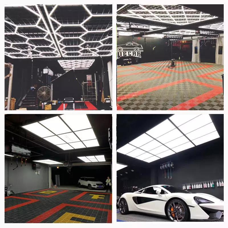 Factory Customized Honeycomb Lamp Hexagon Working Light for Car Wash Room Workshop OEM
Factory Customized Honeycomb Lamp Hexagon Working Light for Car Wash Room Workshop OEM