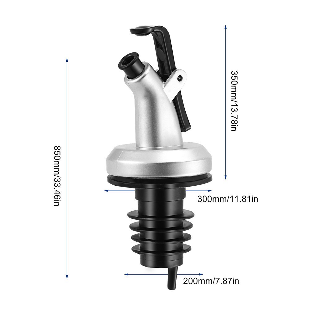 Oil Bottle Stop Spray Liquor Dispenser Wine Pourers Flip Top Bear Bottle Cap Stopper Toy Free Gifts Cooking Colour Random