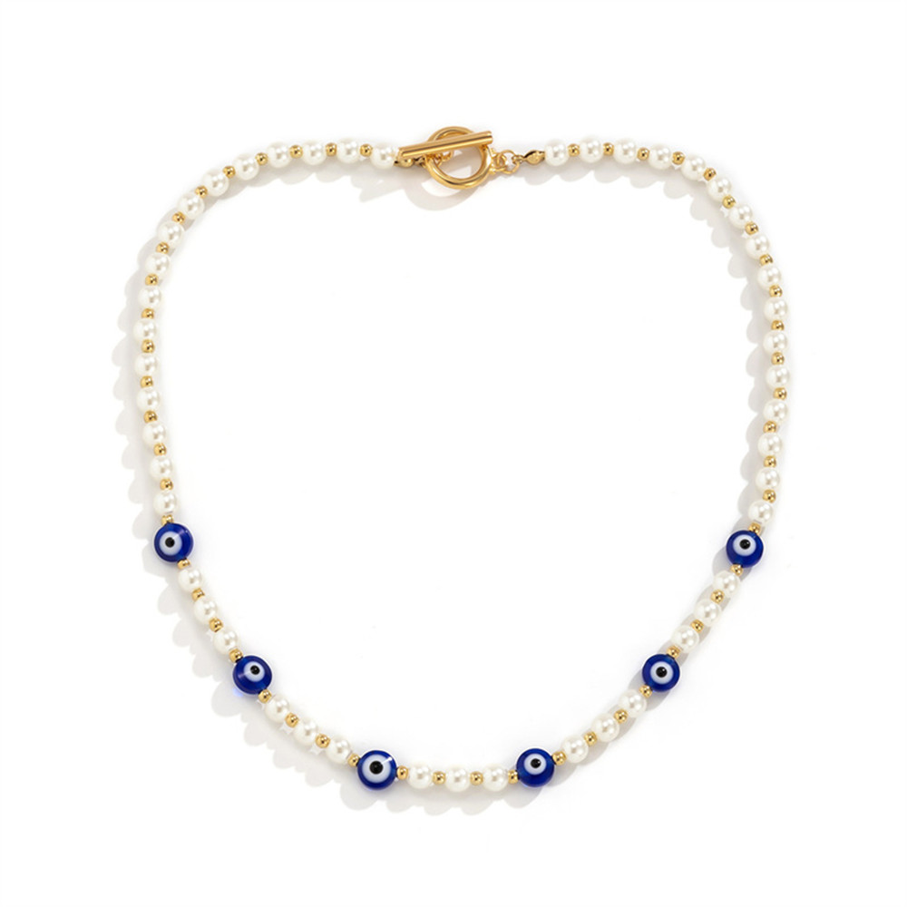 yamog imitation pearl eye splicing beaded necklaces women single ot buckle alloy clavicle chains european female acrylic party collarbone ne, Silver
yamog imitation pearl eye splicing beaded necklaces women single ot buckle alloy clavicle chains european female acrylic party collarbone ne, Silver