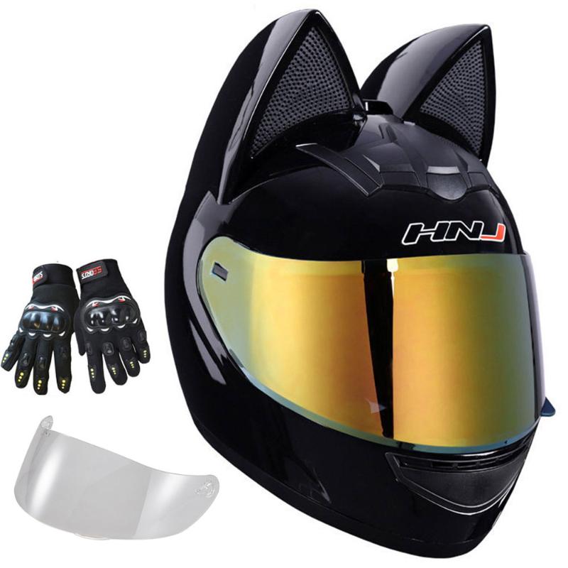 Motorcycle Helmets Adult Helmet Cute Cat-Shaped Full Face For Men And Women Creative Cat Ear Road Off-Road
Motorcycle Helmets Adult Helmet Cute Cat-Shaped Full Face For Men And Women Creative Cat Ear Road Off-Road