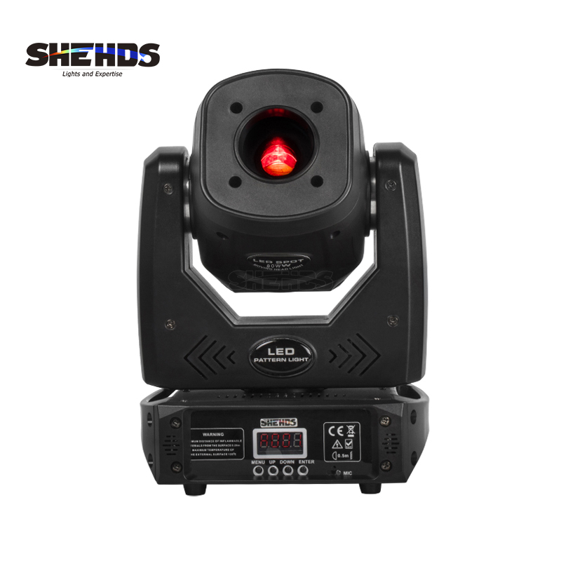SHEHDS LED 80W With 3 Face Prism Moving Head Light 7 Pattern Electronic Focusing Party Bar DJ Disco DMX Stage Effect Lighting
SHEHDS LED 80W With 3 Face Prism Moving Head Light 7 Pattern Electronic Focusing Party Bar DJ Disco DMX Stage Effect Lighting