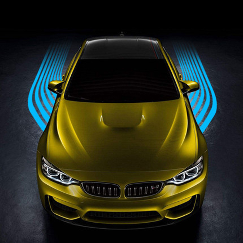 Car LED Angel Wings Laser Light Prevent Collision Warning Lights Auto Decorative Modification Parts Retrofit Kit Atmosphere Lamp