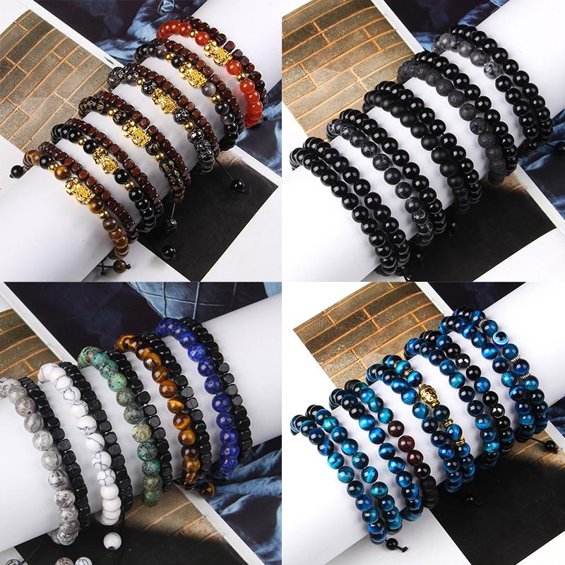 Beaded, Strands 42 Kinds Of Bracelets Sets Men Buddhism Wood Tiger Eye Stone Bangle Fengshui Pixiu Charm Pulsera Double Chains Bracelet Jewe
Beaded, Strands 42 Kinds Of Bracelets Sets Men Buddhism Wood Tiger Eye Stone Bangle Fengshui Pixiu Charm Pulsera Double Chains Bracelet Jewe