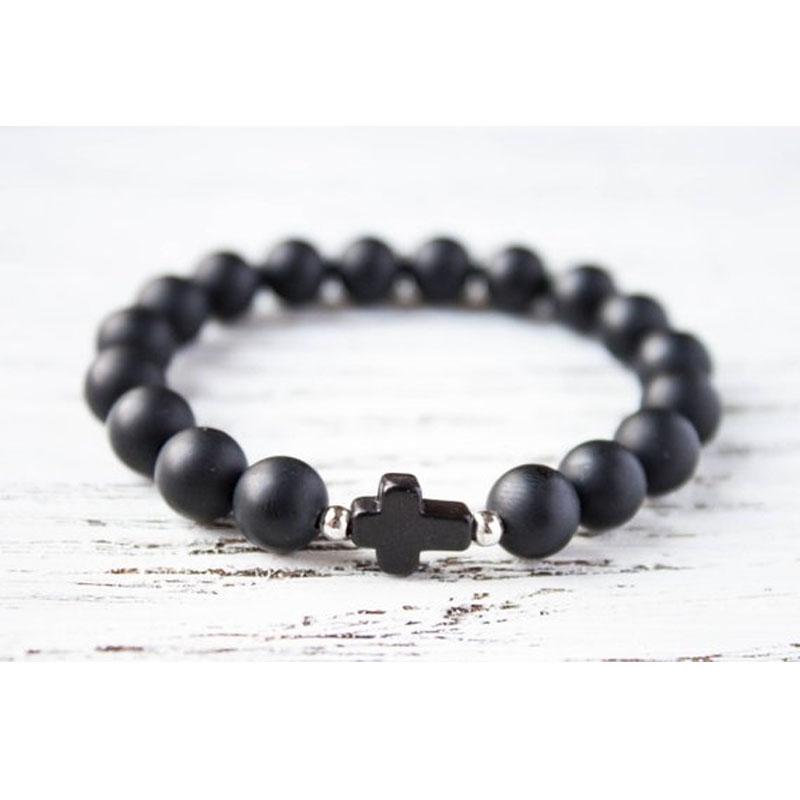 Beaded, Strands Black Matte Cross Beads Agate Boyfriend Bracelet Communion Gift Minimalist Mens
Beaded, Strands Black Matte Cross Beads Agate Boyfriend Bracelet Communion Gift Minimalist Mens