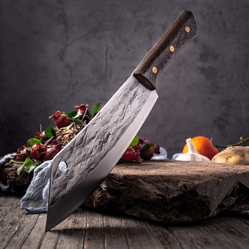 Hand-Forged Kitchen Knives Cutery Butcher Chef Knife Sicing Meat Ceavers Muti-Purpose Gyuto Knives Cutting Meat Pork Stas
Hand-Forged Kitchen Knives Cutery Butcher Chef Knife Sicing Meat Ceavers Muti-Purpose Gyuto Knives Cutting Meat Pork Stas