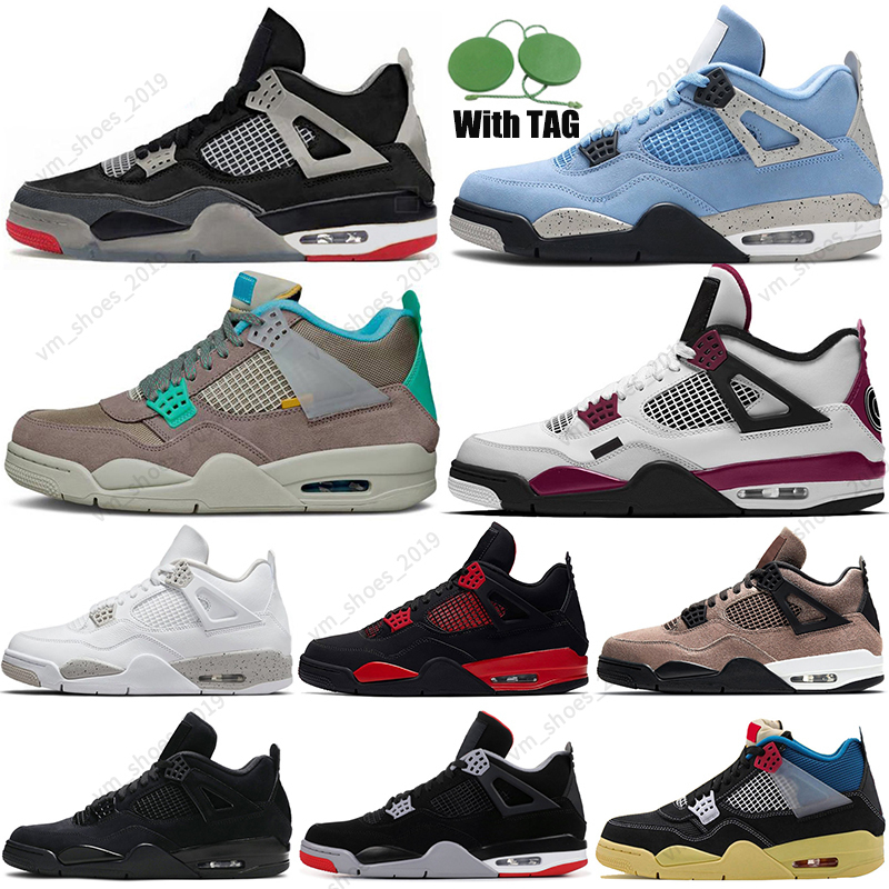 36-47 top 4 Desert Moss mens basketball shoes jumpman 4s University Blue Bred Red Thunder Taupe Haze Black Cat men women sports sneakers
36-47 top 4 Desert Moss mens basketball shoes jumpman 4s University Blue Bred Red Thunder Taupe Haze Black Cat men women sports sneakers