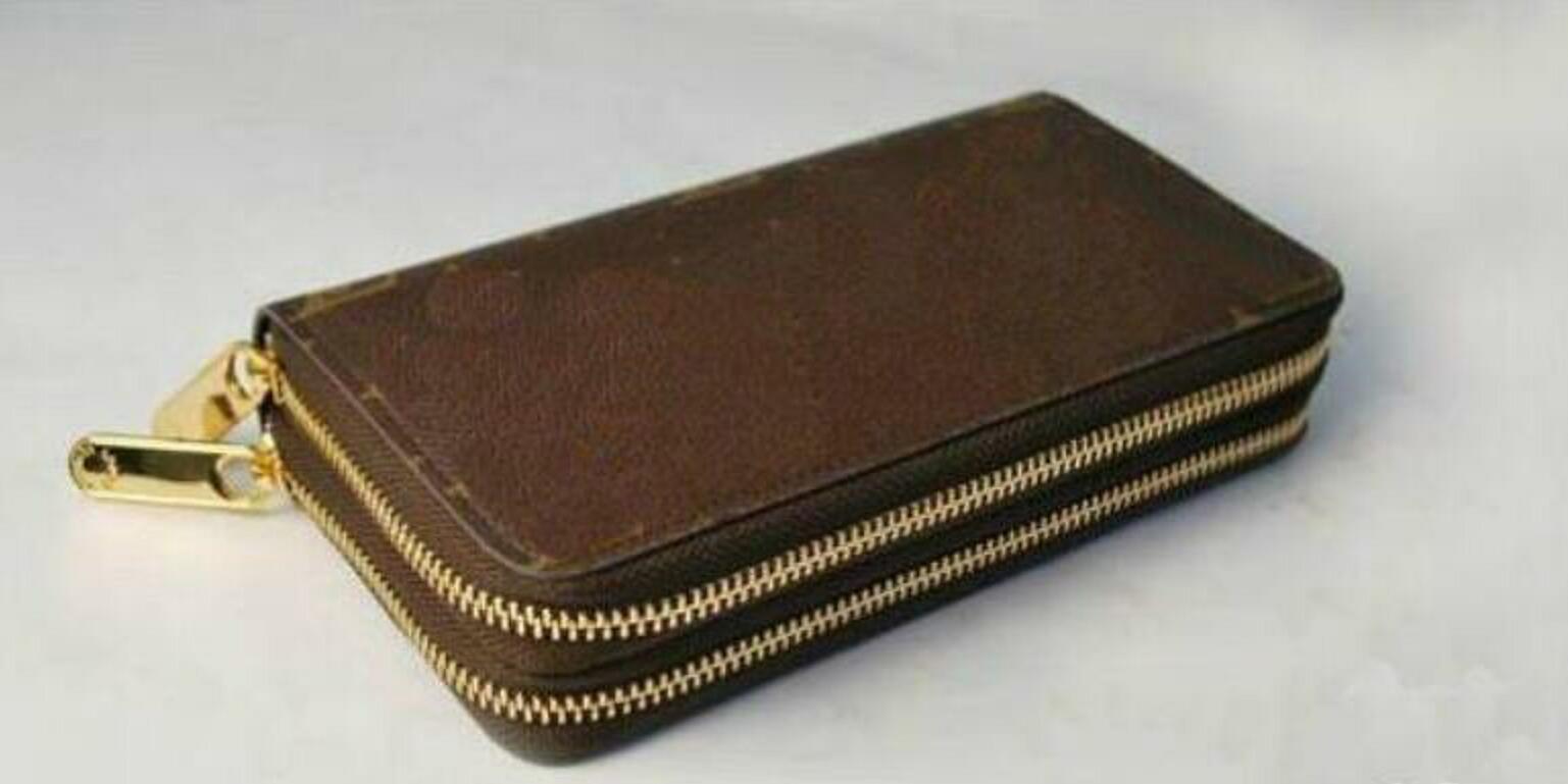 Fashion Women Men Brown Black White Plaid Double zipper Long Wallets Signature Letter Brown Wallets Purse Card Holders #51003, Brown old flower
Fashion Women Men Brown Black White Plaid Double zipper Long Wallets Signature Letter Brown Wallets Purse Card Holders #51003, Brown old flower