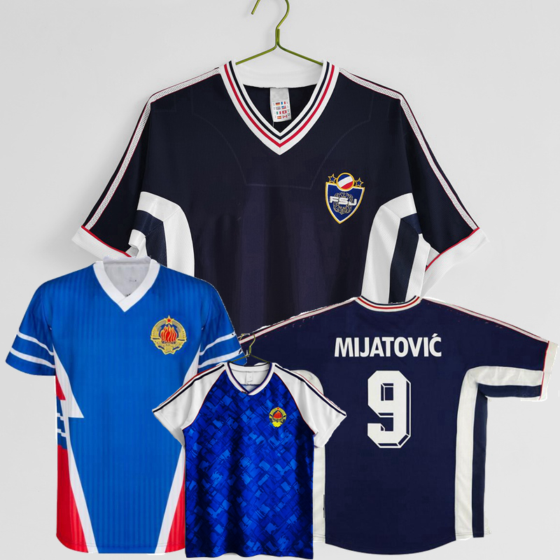 1990 1992 1998 retro Yugoslavia soccer jersey home SAVICEVIC STANKOVIC STOJKOVIC vintage classic football shirt, 1992 home
1990 1992 1998 retro Yugoslavia soccer jersey home SAVICEVIC STANKOVIC STOJKOVIC vintage classic football shirt, 1992 home