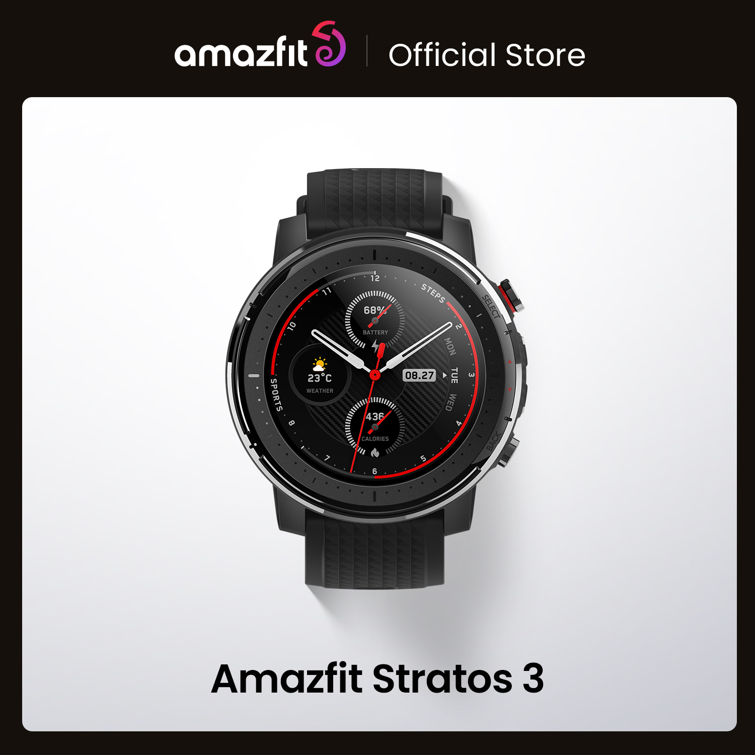 IN Stock Global Version New Amazfit Stratos 3 Smart Watch GPS 5ATM Music Dual Mode 14 Days Smartwatch For Android 2021, Standard set
IN Stock Global Version New Amazfit Stratos 3 Smart Watch GPS 5ATM Music Dual Mode 14 Days Smartwatch For Android 2021, Standard set