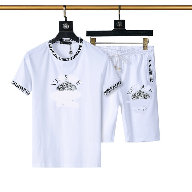 Casual Suit Mens Tracksuit Fashion Summer Sportwear Crew Neck Short Sleeves T-shirt+shorts 2 Color Option High QualityM-3XL#03, Lavender
Casual Suit Mens Tracksuit Fashion Summer Sportwear Crew Neck Short Sleeves T-shirt+shorts 2 Color Option High QualityM-3XL#03, Lavender