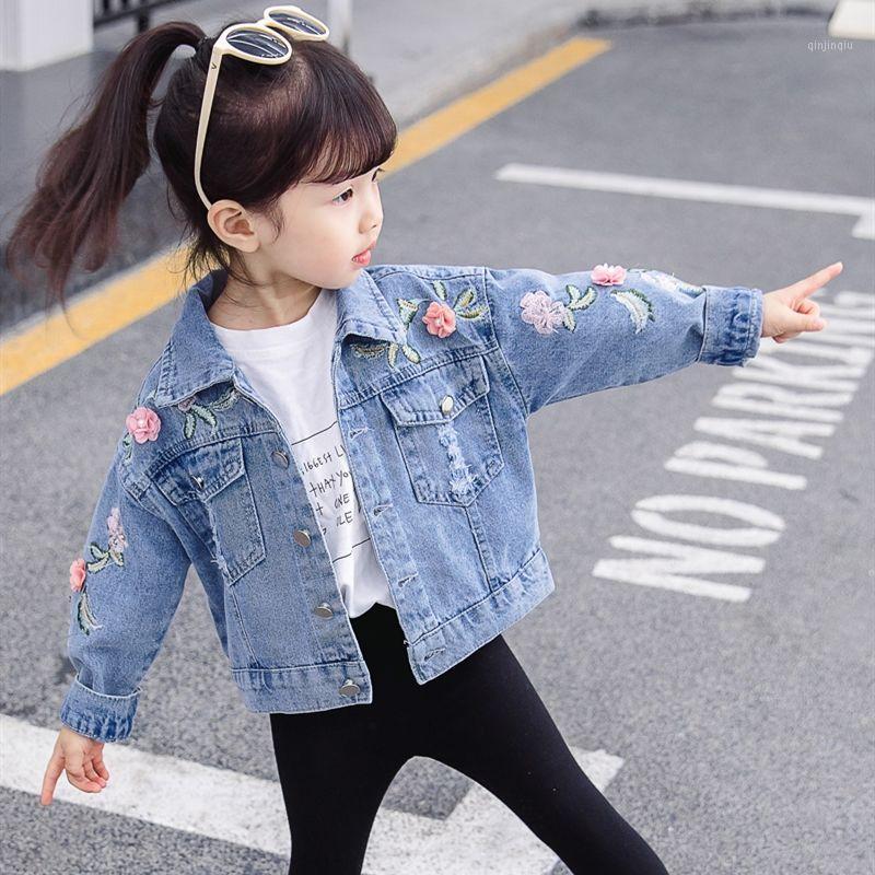 Jackets 2021 Spring Autumn Girls Denim Fashion Kids Clothes Embroidery Coat Casual Children Clothing For W73, Blue;gray
Jackets 2021 Spring Autumn Girls Denim Fashion Kids Clothes Embroidery Coat Casual Children Clothing For W73, Blue;gray