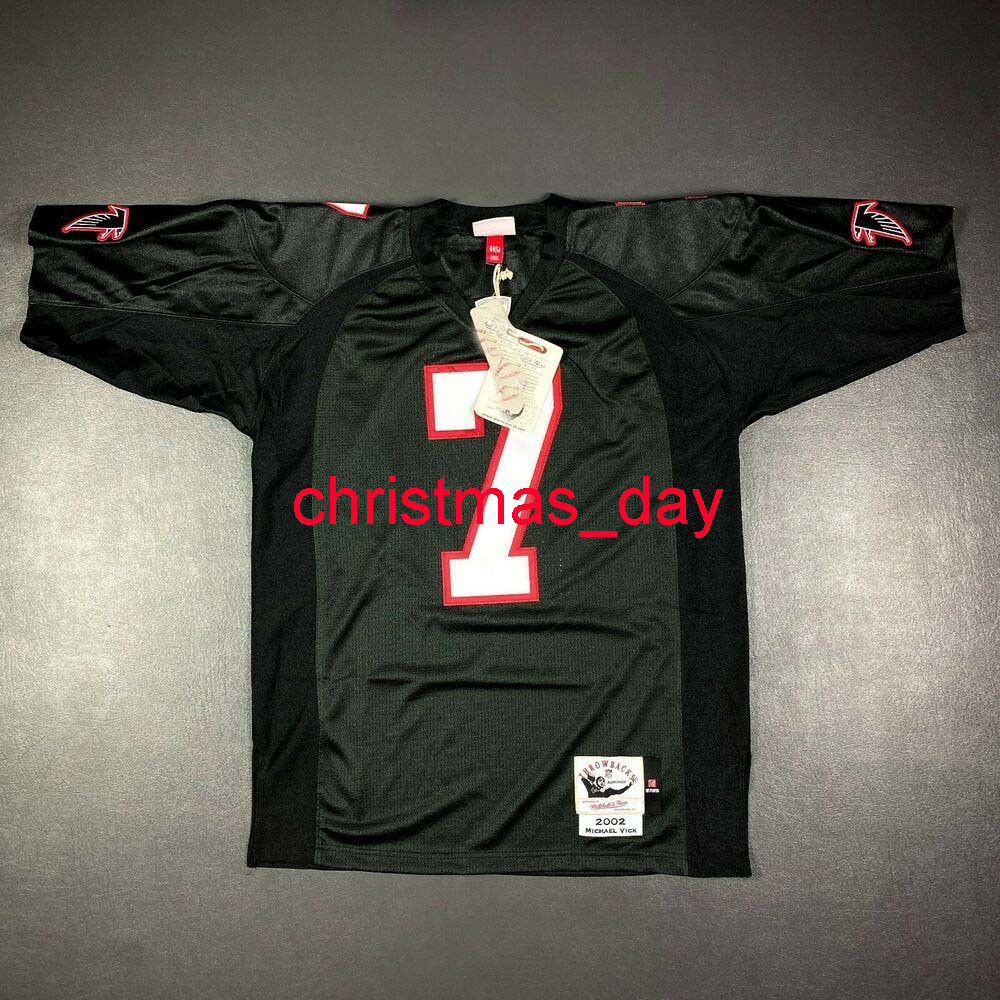 100% Stitched Michael Vick Mitchell & Ness 2002 Jersey Men Women Youth XS-6XL Add Any Name Number, Black
100% Stitched Michael Vick Mitchell & Ness 2002 Jersey Men Women Youth XS-6XL Add Any Name Number, Black