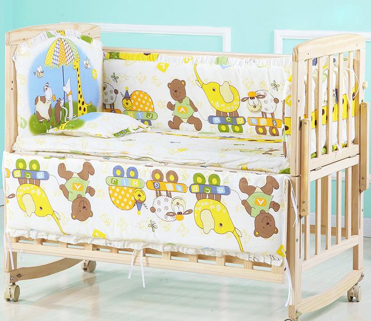 Bedding Sets 65*120cm Breathable Baby Crib Bumper Kids Set Infant Born Cotton Bed Protector Cirb ZT30
Bedding Sets 65*120cm Breathable Baby Crib Bumper Kids Set Infant Born Cotton Bed Protector Cirb ZT30