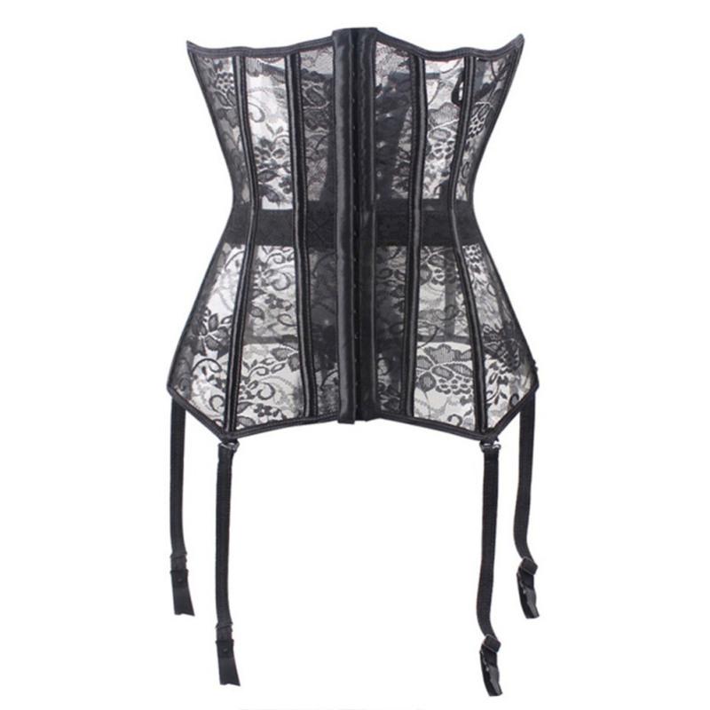Women' Shapers Selling! Sexy Lace Gothic Lace-up Perspective Corset Slimming Woman Waist Trainer XL -6XL Black Ningsige
Women' Shapers Selling! Sexy Lace Gothic Lace-up Perspective Corset Slimming Woman Waist Trainer XL -6XL Black Ningsige