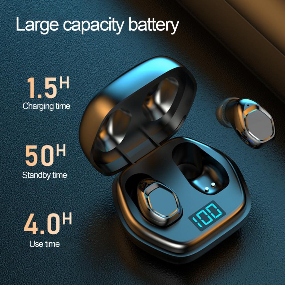 M12 Wireless Earbuds with 4 Mics TWS Bluetooth 5.1 Earphones True Wireless Stereo Bass Stereo Hifi USB C Charge For Phone
M12 Wireless Earbuds with 4 Mics TWS Bluetooth 5.1 Earphones True Wireless Stereo Bass Stereo Hifi USB C Charge For Phone