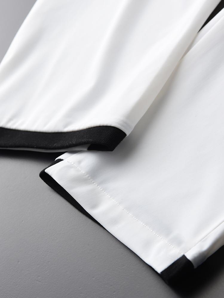 Silky Summer Luxury Cool Elastic Waist Men Casual Plus Size 3XL 4XL Fashion Ice Silk White Pants Man Men's