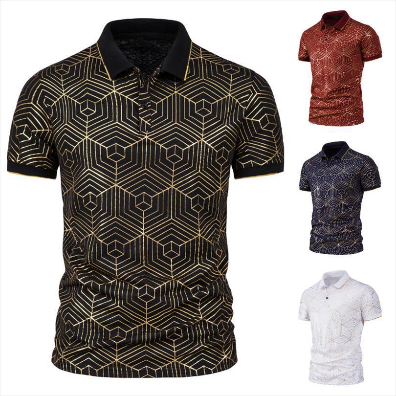 summer spider men polo web gold print lapel slim business casual short sleeve shirt, White;black
summer spider men polo web gold print lapel slim business casual short sleeve shirt, White;black