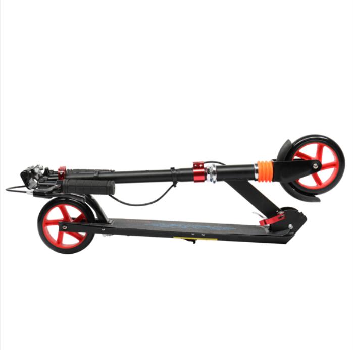 2022 Garden Sets Scooter For Adult&Teens,3 Height Adjustable Easy Folding Red