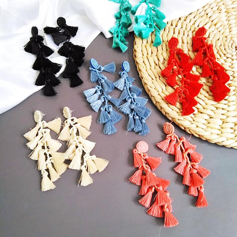 Dangle & Chandelier Ztech Bohemian Fringed Statement Tassel Earrings For Women Girls Big Long Drop 2021 Boho Charm Jewelry
Dangle & Chandelier Ztech Bohemian Fringed Statement Tassel Earrings For Women Girls Big Long Drop 2021 Boho Charm Jewelry