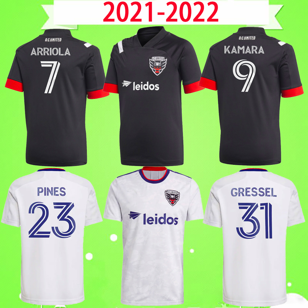 2022 2023 D.C. United Soccer Jersey ROONEY Gressel Pines Arriola Flores Kamara 21 22 23 DC Black White home away Football Shirt Thai Quality
2022 2023 D.C. United Soccer Jersey ROONEY Gressel Pines Arriola Flores Kamara 21 22 23 DC Black White home away Football Shirt Thai Quality