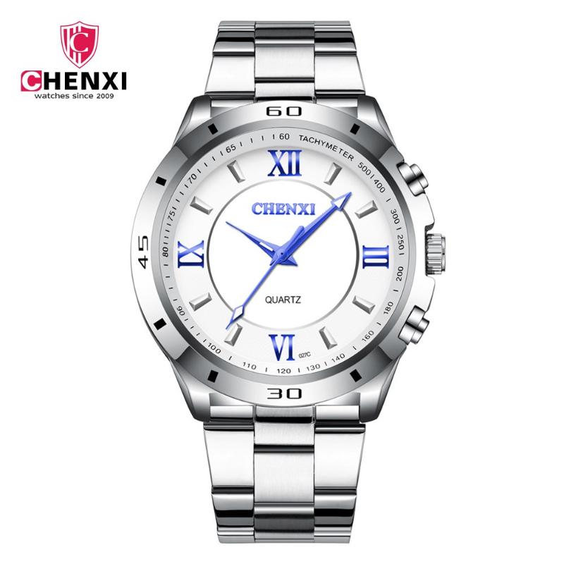 Wristwatches CHENXI 2021 Watches Men Full Steel Waterproof Quartz Clock Military Sport Wristwatch Relogio Masculino, White
Wristwatches CHENXI 2021 Watches Men Full Steel Waterproof Quartz Clock Military Sport Wristwatch Relogio Masculino, White