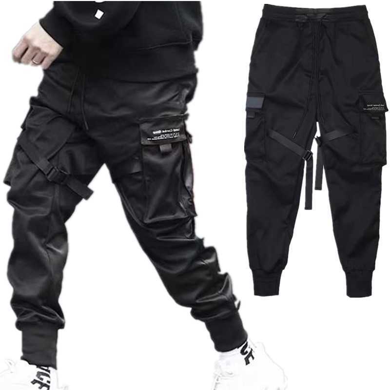 Hip Hop Boy Pockets Elastic Waist Harem Pant Men Streetwear Punk Casual Ribbons Design Trousers Jogger Male Dancing Black Pant 210616
Hip Hop Boy Pockets Elastic Waist Harem Pant Men Streetwear Punk Casual Ribbons Design Trousers Jogger Male Dancing Black Pant 210616