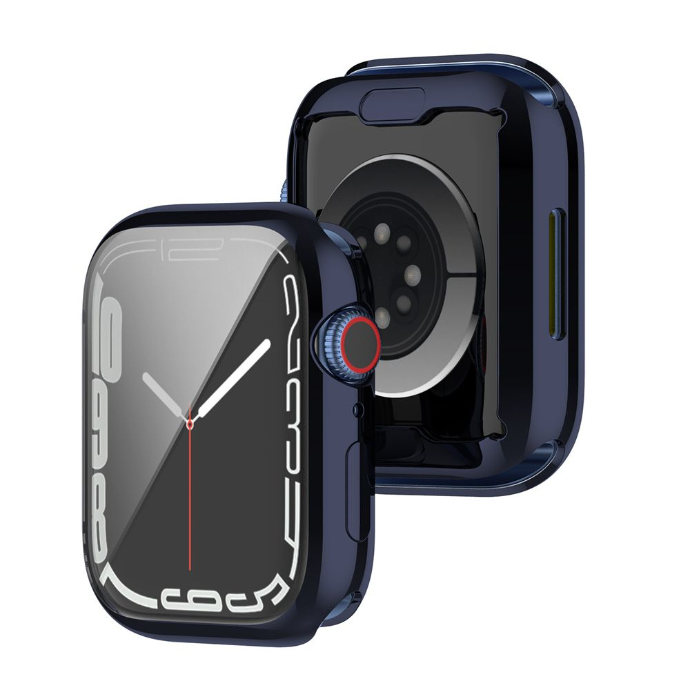 Screen Protector For Apple Watch 7 Case 41MM 45MM Full TPU bumper Iwatch Cover free shipping