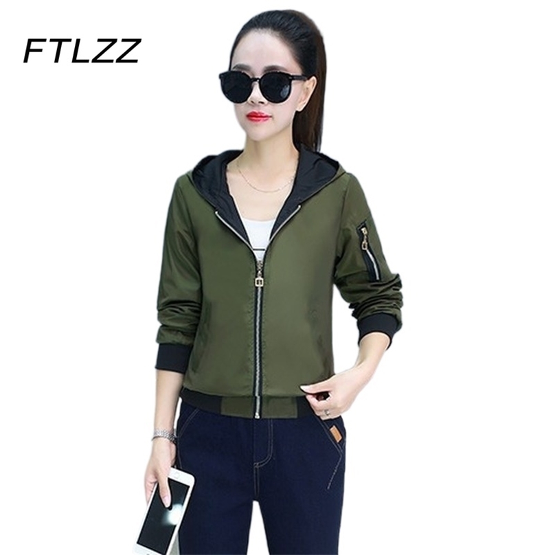 Plus Size Double-sided Jacket Woman Casual Hooded Korean Outerwear & Coats Feamle Long Sleeve Spring Autumn Parkas 210525, Black red
Plus Size Double-sided Jacket Woman Casual Hooded Korean Outerwear & Coats Feamle Long Sleeve Spring Autumn Parkas 210525, Black red