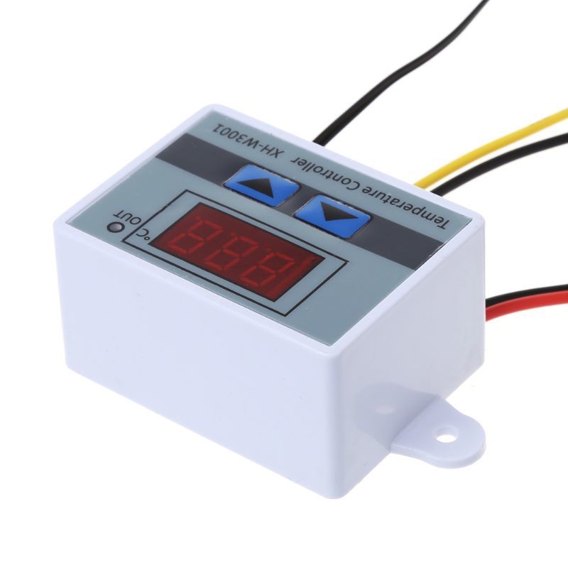 220V Led Digital Temperature Controller 10A Thermostat Switch New