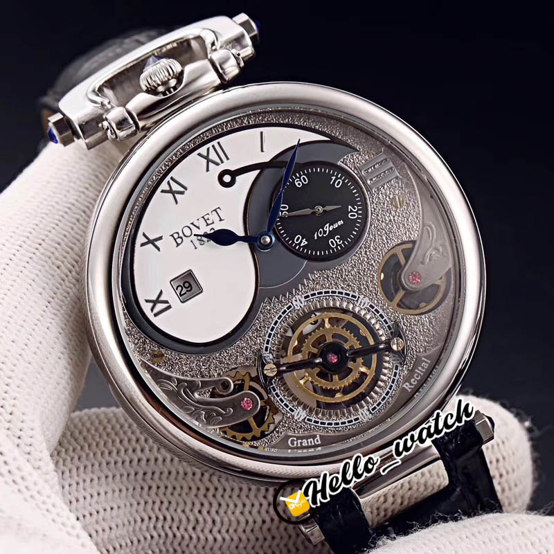 46mm Bovet 1822 Tourbillon Amadeo Fleurie Automatic Mens Watch Steel Caes Gray Skeleton Dial Roman Markers Leather HWBT Hello_Watch, Bovet-e08b (2)
46mm Bovet 1822 Tourbillon Amadeo Fleurie Automatic Mens Watch Steel Caes Gray Skeleton Dial Roman Markers Leather HWBT Hello_Watch, Bovet-e08b (2)