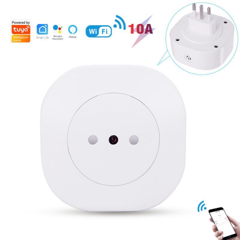 Smart Power Plugs Tuya Plug WiFi Socket Italian 10A/16A Timing Function Wireless Outlet SmartLife APP Voice Control For Alexa Google Home
Smart Power Plugs Tuya Plug WiFi Socket Italian 10A/16A Timing Function Wireless Outlet SmartLife APP Voice Control For Alexa Google Home