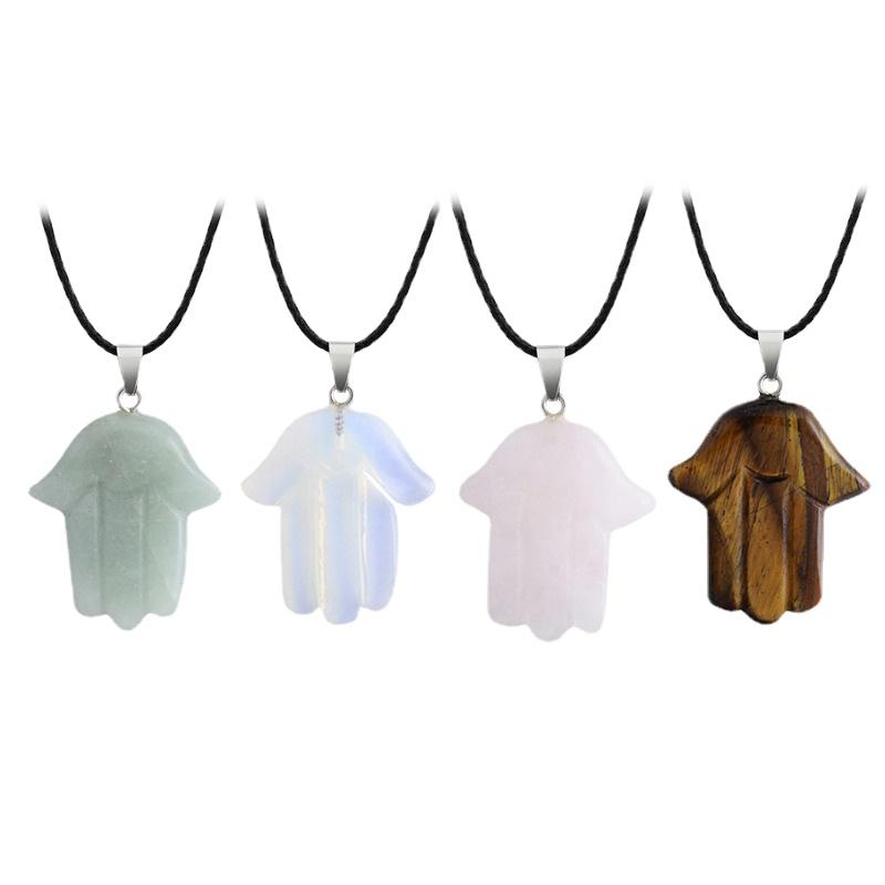 Charms 2021 Natural Stone Palm Pendant Hand-carved Bergamot Crystal Necklace Kawaii Fashion Unsexual For Jewelry Making, Bronze;silver
Charms 2021 Natural Stone Palm Pendant Hand-carved Bergamot Crystal Necklace Kawaii Fashion Unsexual For Jewelry Making, Bronze;silver