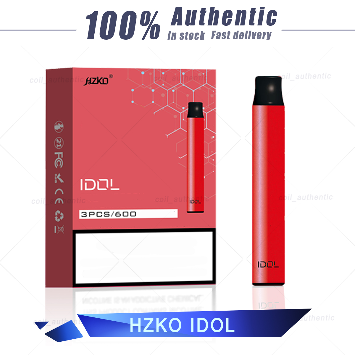 2021 New Arrival HZKO IDOL Pod Disposable Device 600puff 500mah Battery 22 Different Colors 3ml Pods
2021 New Arrival HZKO IDOL Pod Disposable Device 600puff 500mah Battery 22 Different Colors 3ml Pods