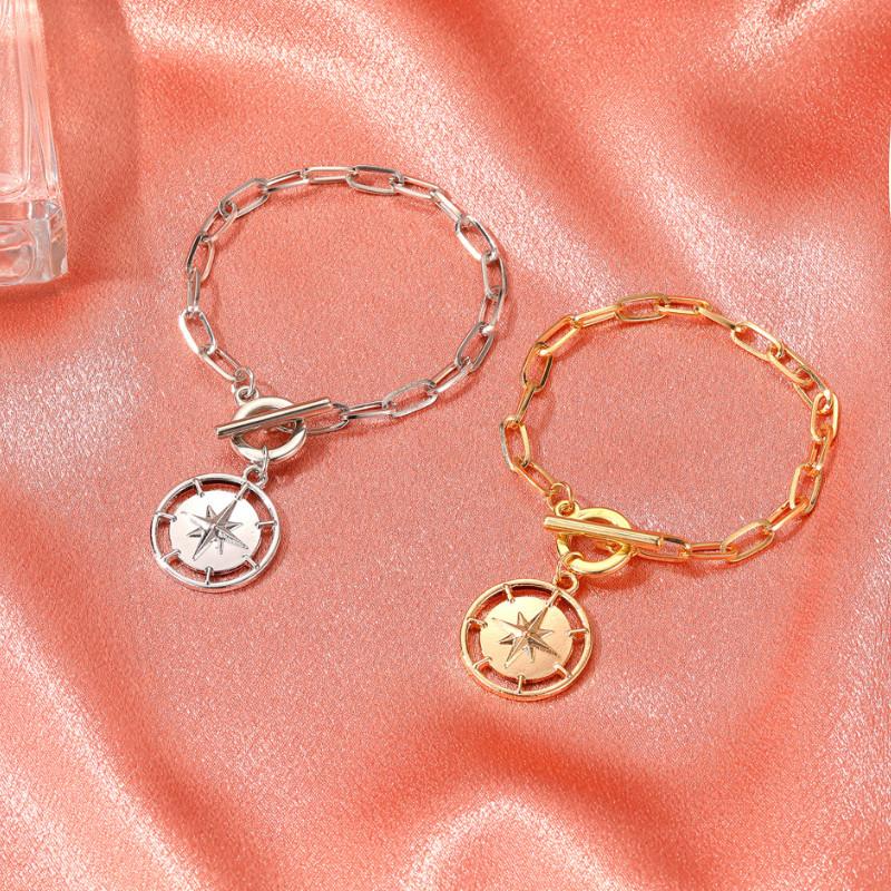 Link, Chain 2021 Women Thick Personality Bracelet Jewelry Gifts