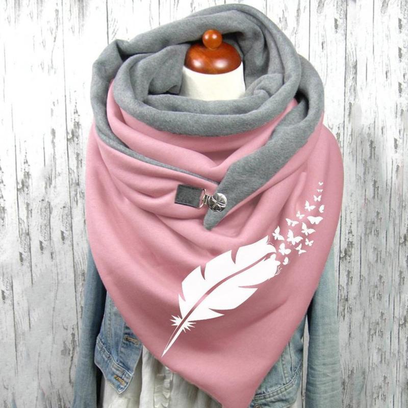 Scarves 2022 Fashion Winter Warm Shawls Printing Button Soft Wrap Casual Bufandas Invierno Mujer, Blue;gray
Scarves 2022 Fashion Winter Warm Shawls Printing Button Soft Wrap Casual Bufandas Invierno Mujer, Blue;gray