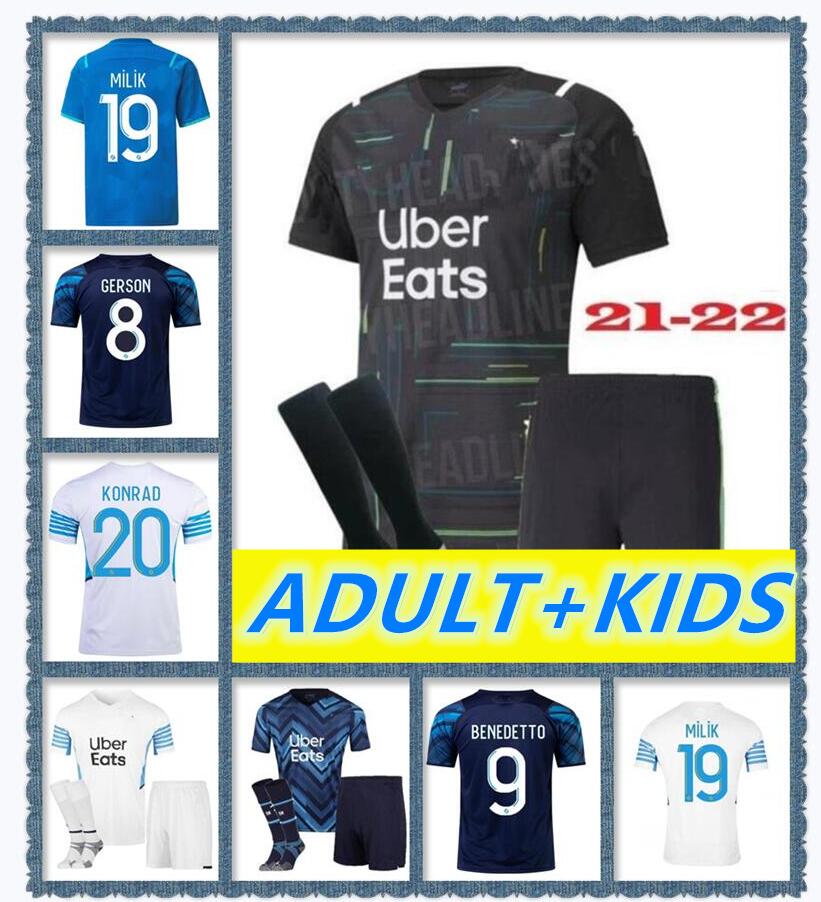 kids kit 21 22 soccer jersey Olympique De 2021 2022 OM maillot foot CUISANCE THAUVIN BENEDETTO KAMARA PAYET football shirts
kids kit 21 22 soccer jersey Olympique De 2021 2022 OM maillot foot CUISANCE THAUVIN BENEDETTO KAMARA PAYET football shirts