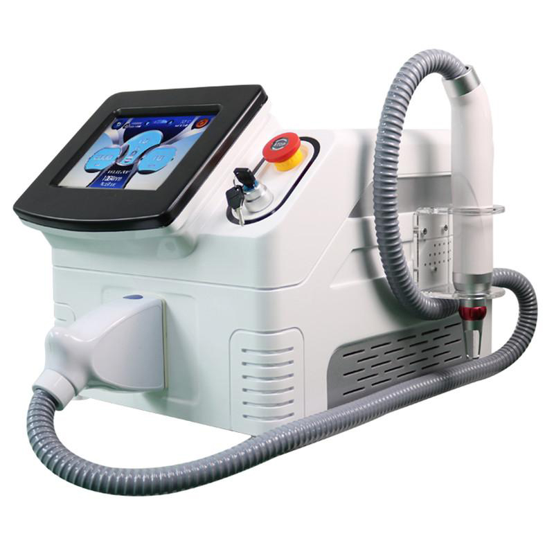 2022 Portable 755/1064/532/1320nm Black Doll Picosecond Laser Desktop Picolaser For All Color Tattoo Removal DHL Fast Ship