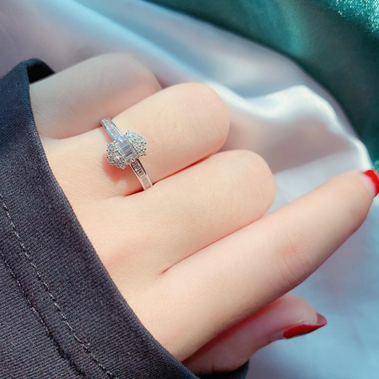 Natural Jewelry Diamond Gemstone Genuine 14K White Gold Wedding Bands Ring For Women Geometric Anillos Mujer Box Cluster Rings
Natural Jewelry Diamond Gemstone Genuine 14K White Gold Wedding Bands Ring For Women Geometric Anillos Mujer Box Cluster Rings