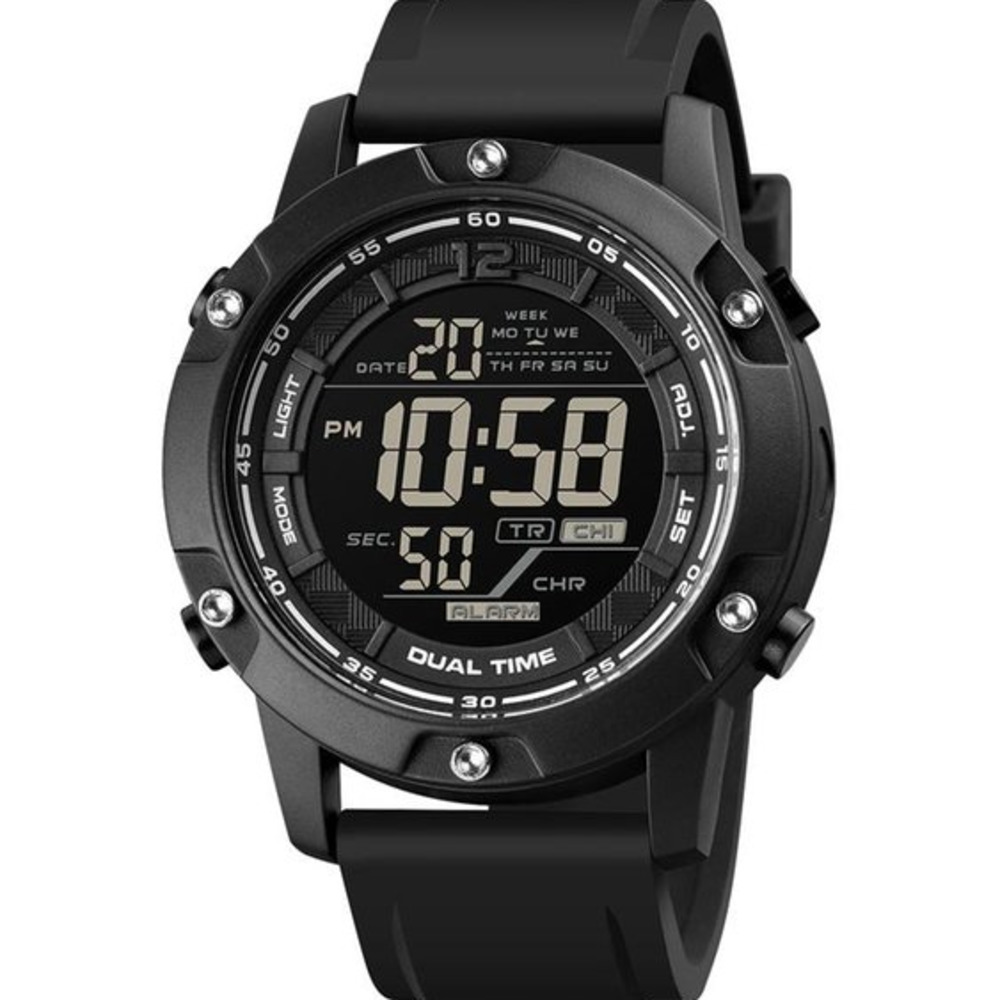 Strong Waterproof SKMEI 100M Sport Digital Army Mens Watch Silicone Strap Stopwatch LED Electronic Wrist Male Black, Slivery;brown
Strong Waterproof SKMEI 100M Sport Digital Army Mens Watch Silicone Strap Stopwatch LED Electronic Wrist Male Black, Slivery;brown