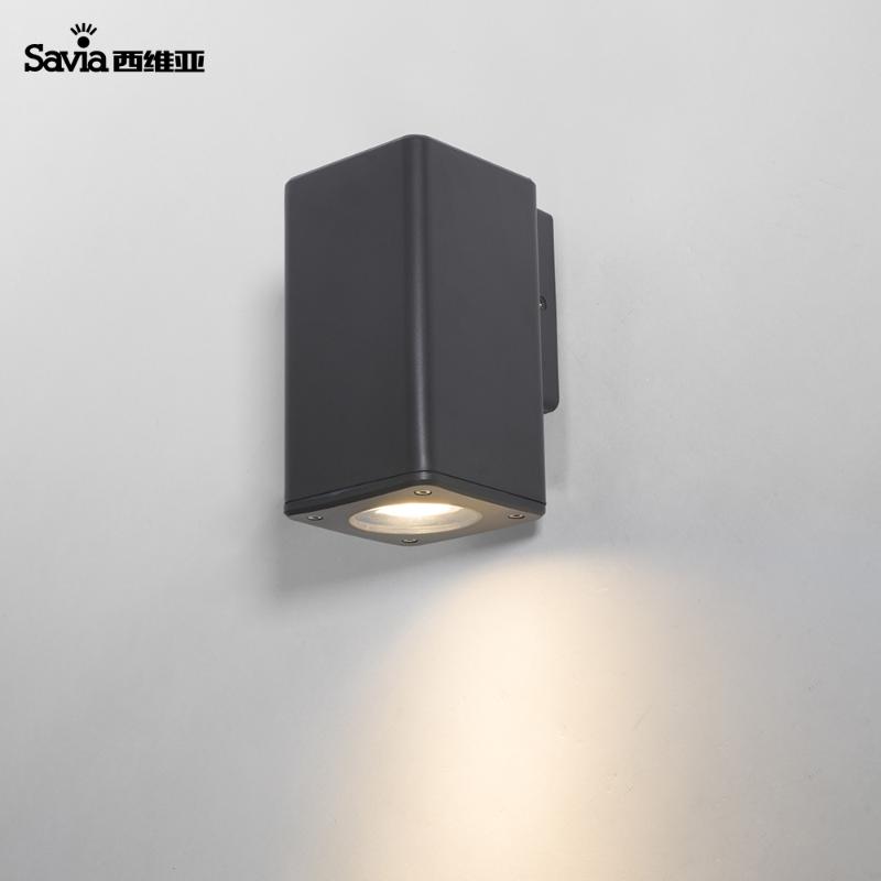 Outdoor Wall Lamps Savia Waterproof Lamp LED GU10 Max. 10W Plastic Lighting IP44 Garden Balcony Porch Light
Outdoor Wall Lamps Savia Waterproof Lamp LED GU10 Max. 10W Plastic Lighting IP44 Garden Balcony Porch Light