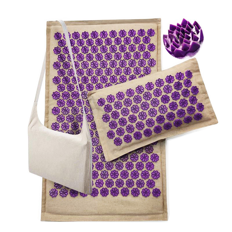 Nature Linen Coconut Palm Yoga Mat Pranamat eco lotus Kuznetsovs applicator Acupresion Massage pillow Acupuncture Spike Cushion
Nature Linen Coconut Palm Yoga Mat Pranamat eco lotus Kuznetsovs applicator Acupresion Massage pillow Acupuncture Spike Cushion