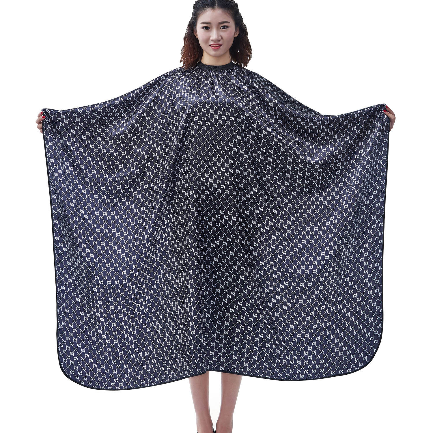 Salon Professional Large Hair Styling Cape, Adult Hair Cutting Coloring Styling Waterproof Cape Satin Hairdresser Wai Cloth Barber Gown
Salon Professional Large Hair Styling Cape, Adult Hair Cutting Coloring Styling Waterproof Cape Satin Hairdresser Wai Cloth Barber Gown